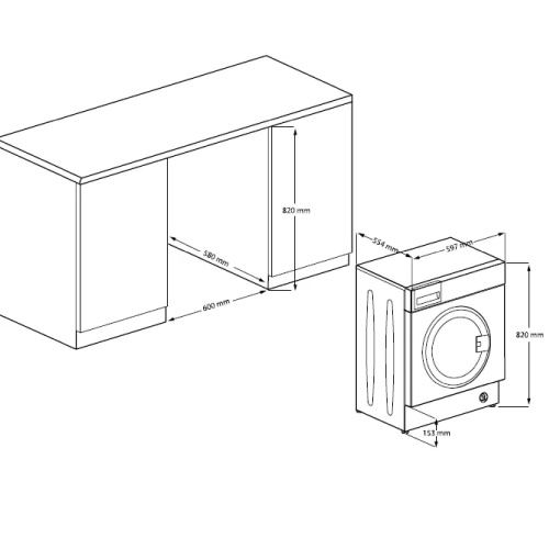 Hotpoint BI WMHD 7282 V